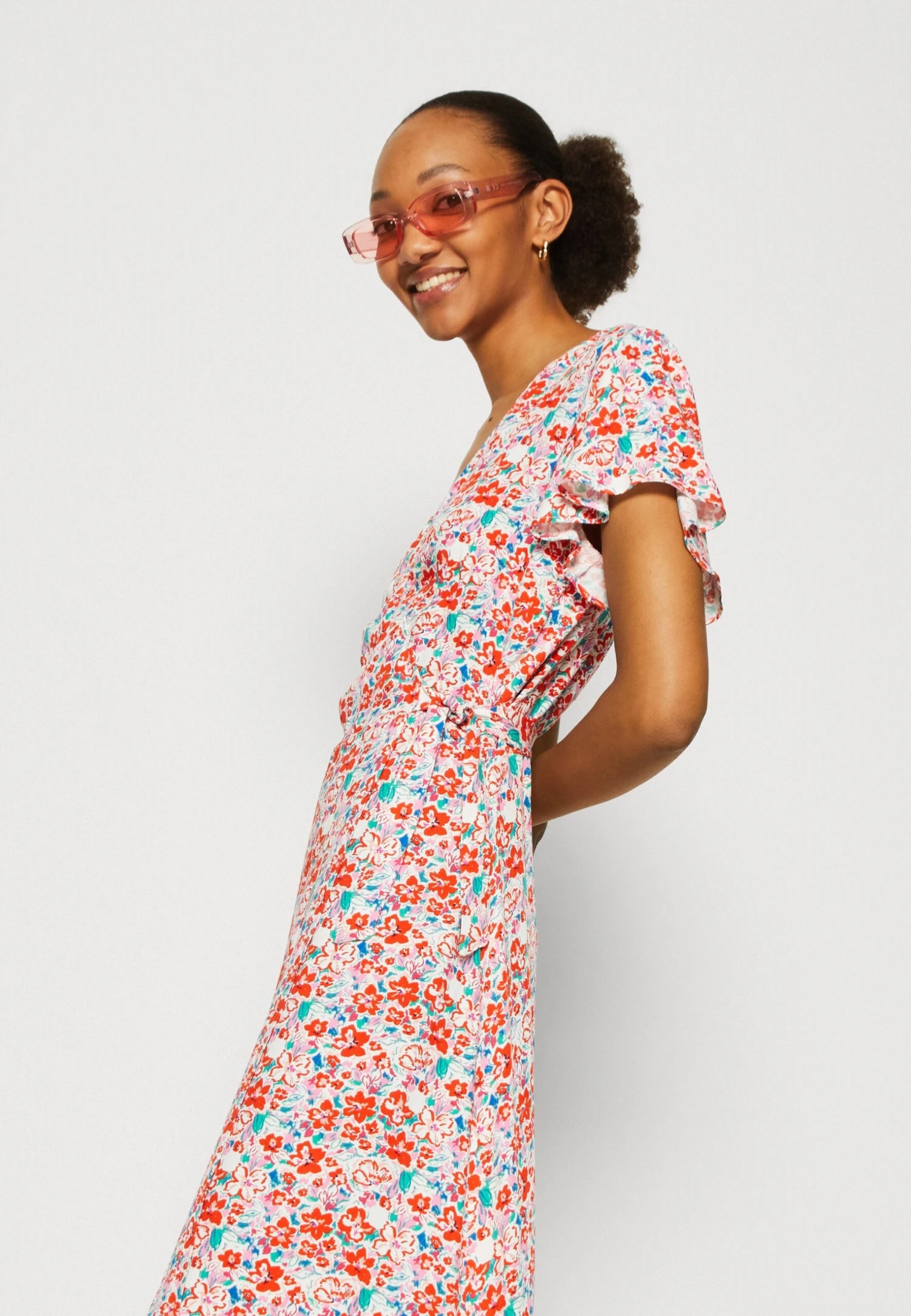 Even&Odd Jurk - Red/Blue/Multi-Coloured 6 Even&Odd Jurk - Red/Blue/Multi-Coloured - Afbeelding 4