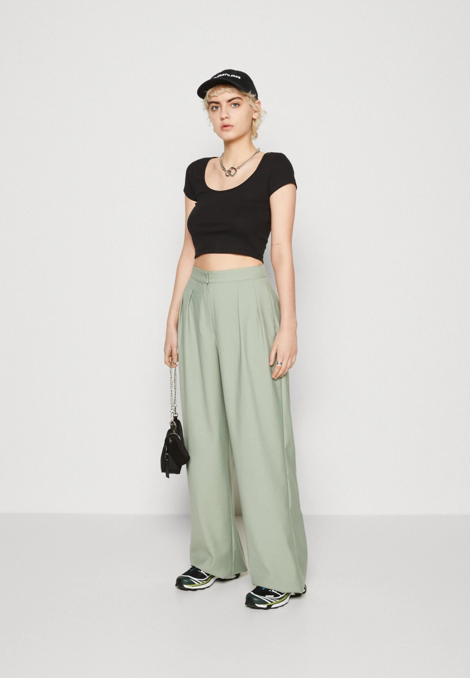 Even&Odd 2 Pack - T-Shirt Basic - Black/Grey 3 Even&Odd 2 Pack - T-Shirt Basic - Black/Grey