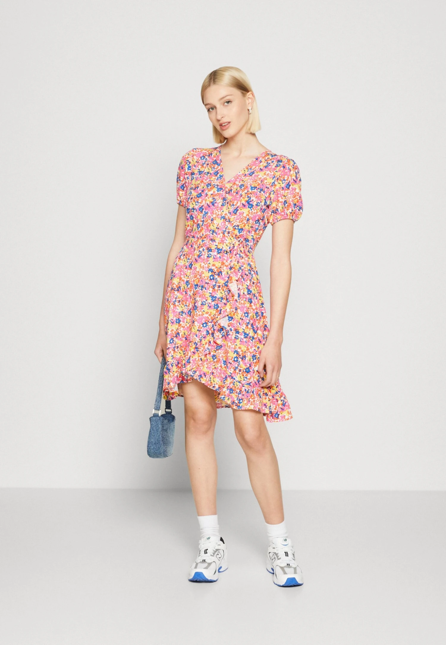 Even&Odd Jurk - Blue/Red 4 Even&Odd Jurk - Blue/Red - Afbeelding 2