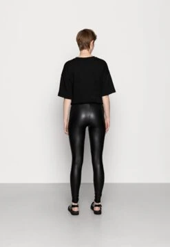 Even&Odd Wet Look Leggings - Legging - Black 9 Even&Odd Wet Look Leggings - Legging - Black -Even&Odd 0348da05446a457d881fe600798bd943