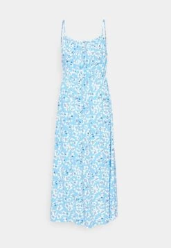 Midi Summer Dress- Jurk - Blue/White 10 Midi Summer Dress- Jurk - Blue/White -Even&Odd 04683087195c4324829d4e07033bffe6