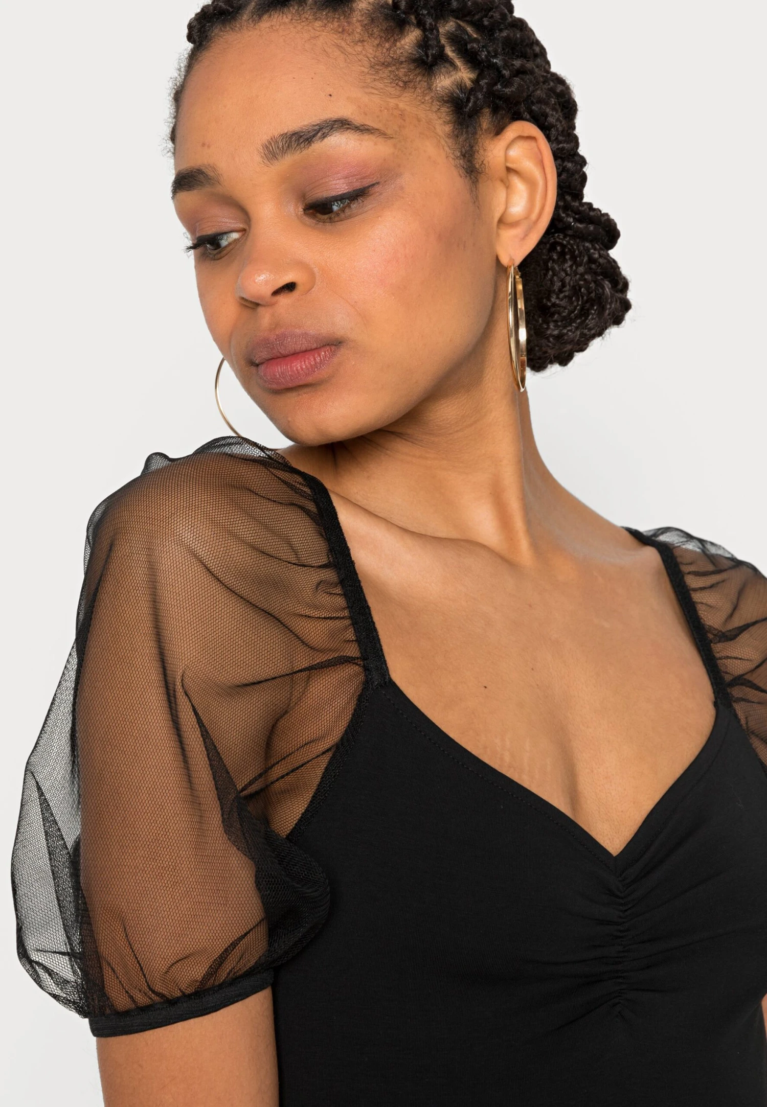 Even&Odd Dress - Cocktailjurk - Black 7 Even&Odd Dress - Cocktailjurk - Black - Afbeelding 5