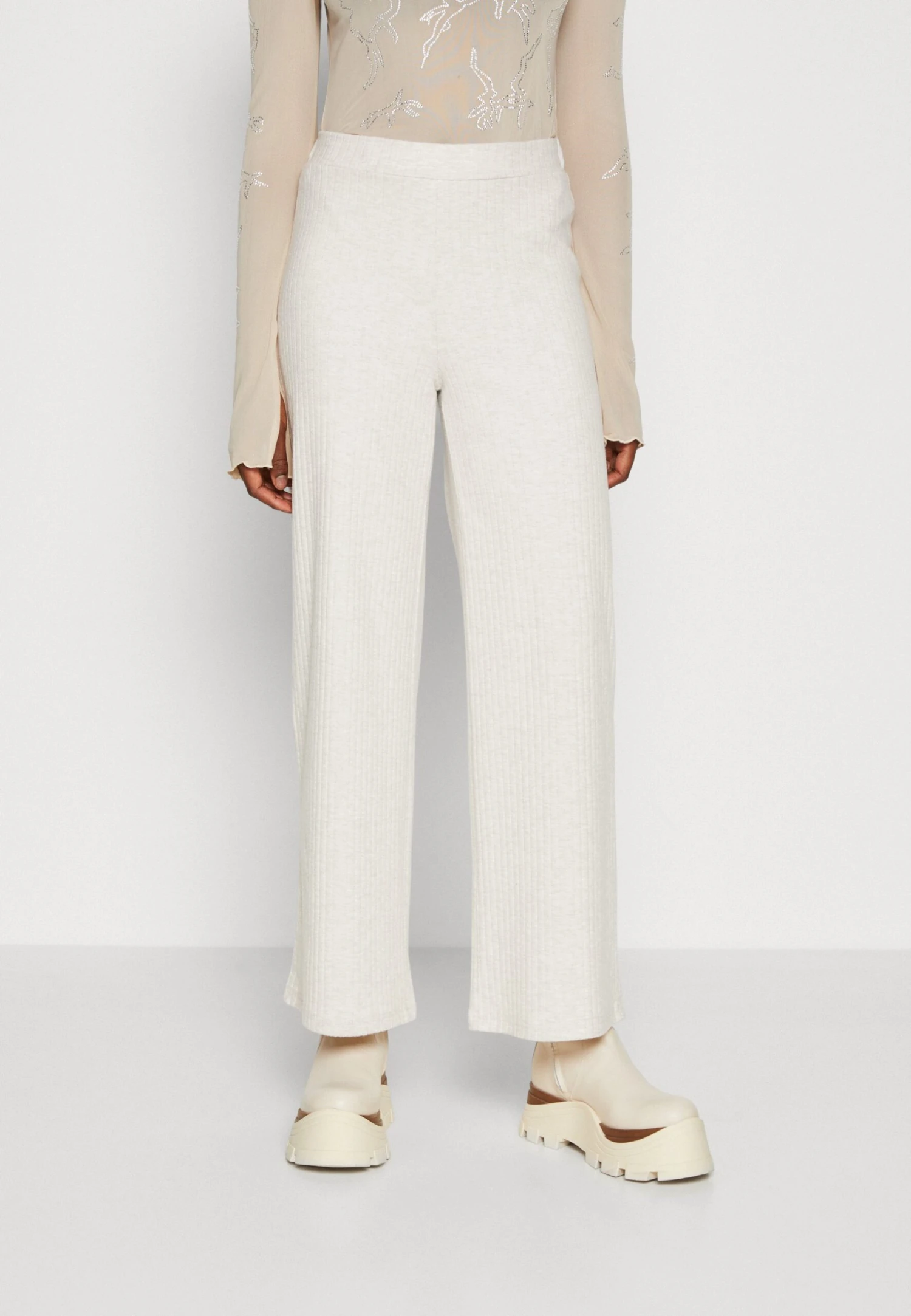 Even&Odd Broek - Mottled Light Brown 3 Even&Odd Broek - Mottled Light Brown