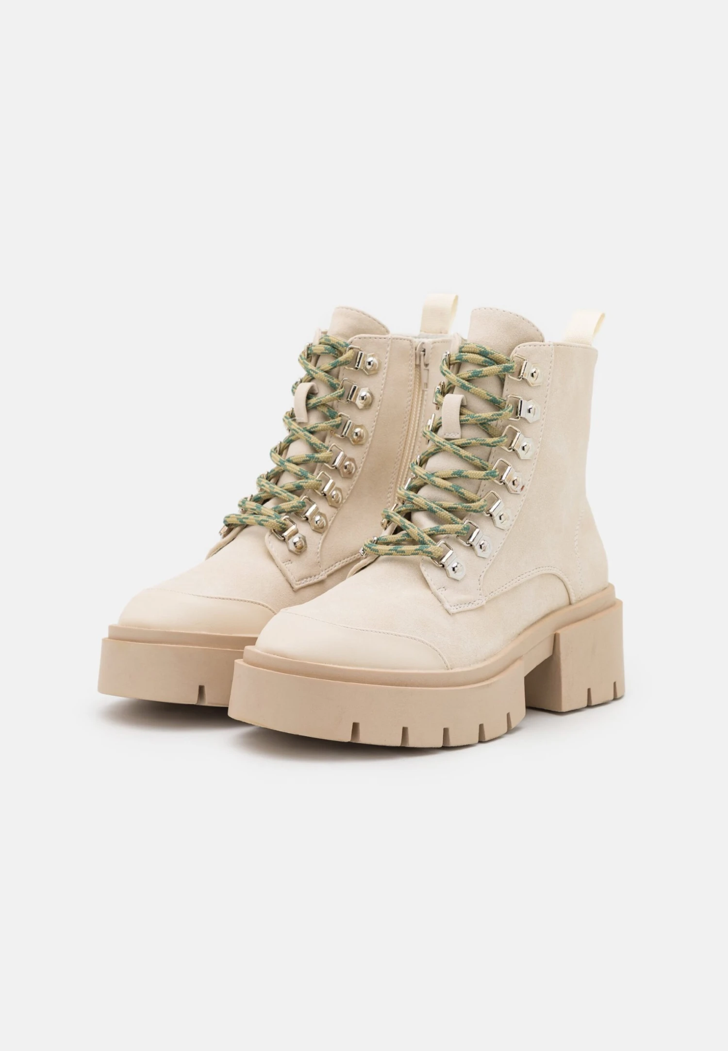Even&Odd Winter Boot - Veterboots - Beige 5 Even&Odd Winter Boot - Veterboots - Beige - Afbeelding 3
