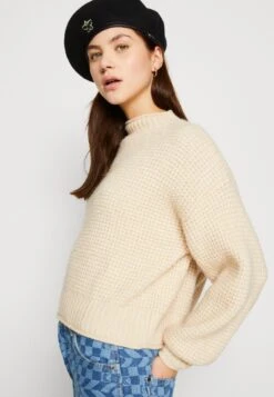 Even&Odd Moss Stitch Jumper - Trui - Sand -Even&Odd 0b695f83509e45e09426a3904f3cc774