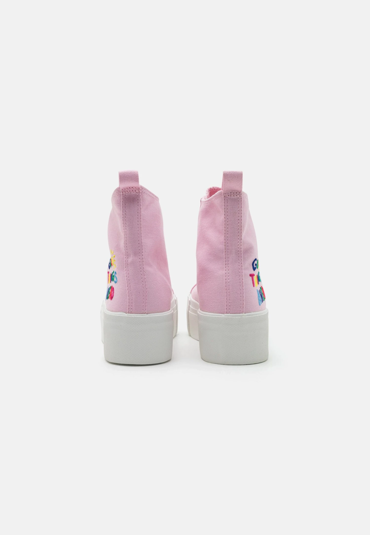 Even&Odd Sneakers Hoog - Pink 6 Even&Odd Sneakers Hoog - Pink - Afbeelding 4