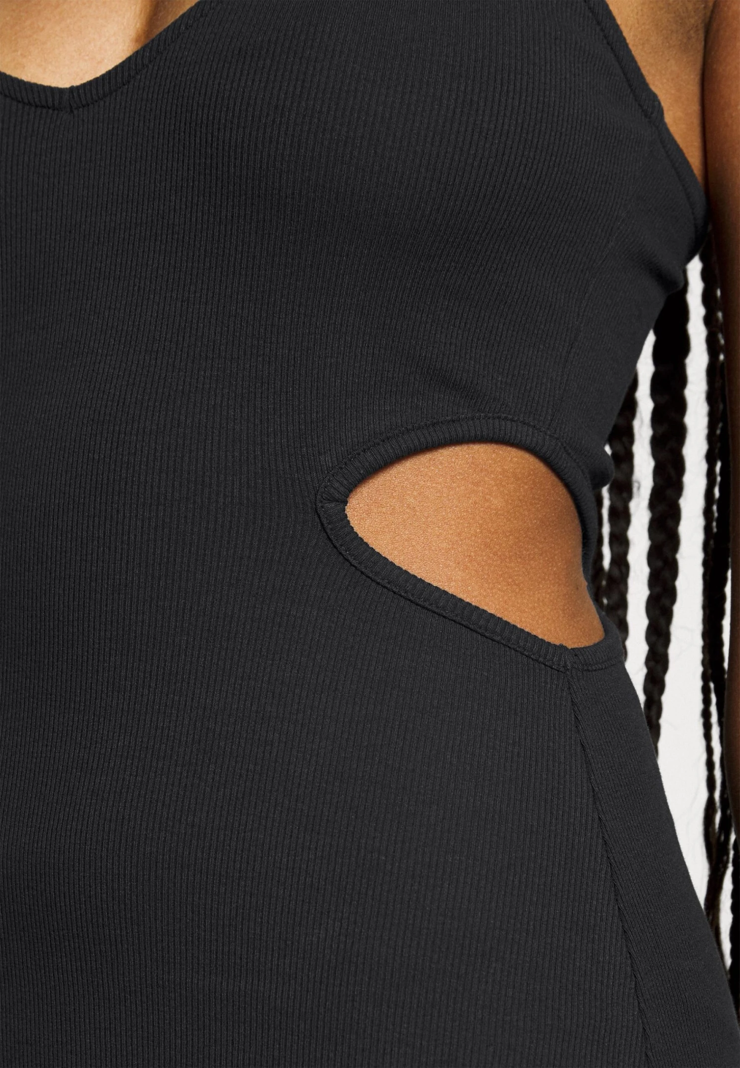 Even&Odd Flare Mini Dress- Jurk - Black 9 Even&Odd Flare Mini Dress- Jurk - Black - Afbeelding 7