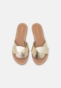 Even&Odd Muiltjes - Gold -Even&Odd 0d6c7024f75f4576907721f13760d1af