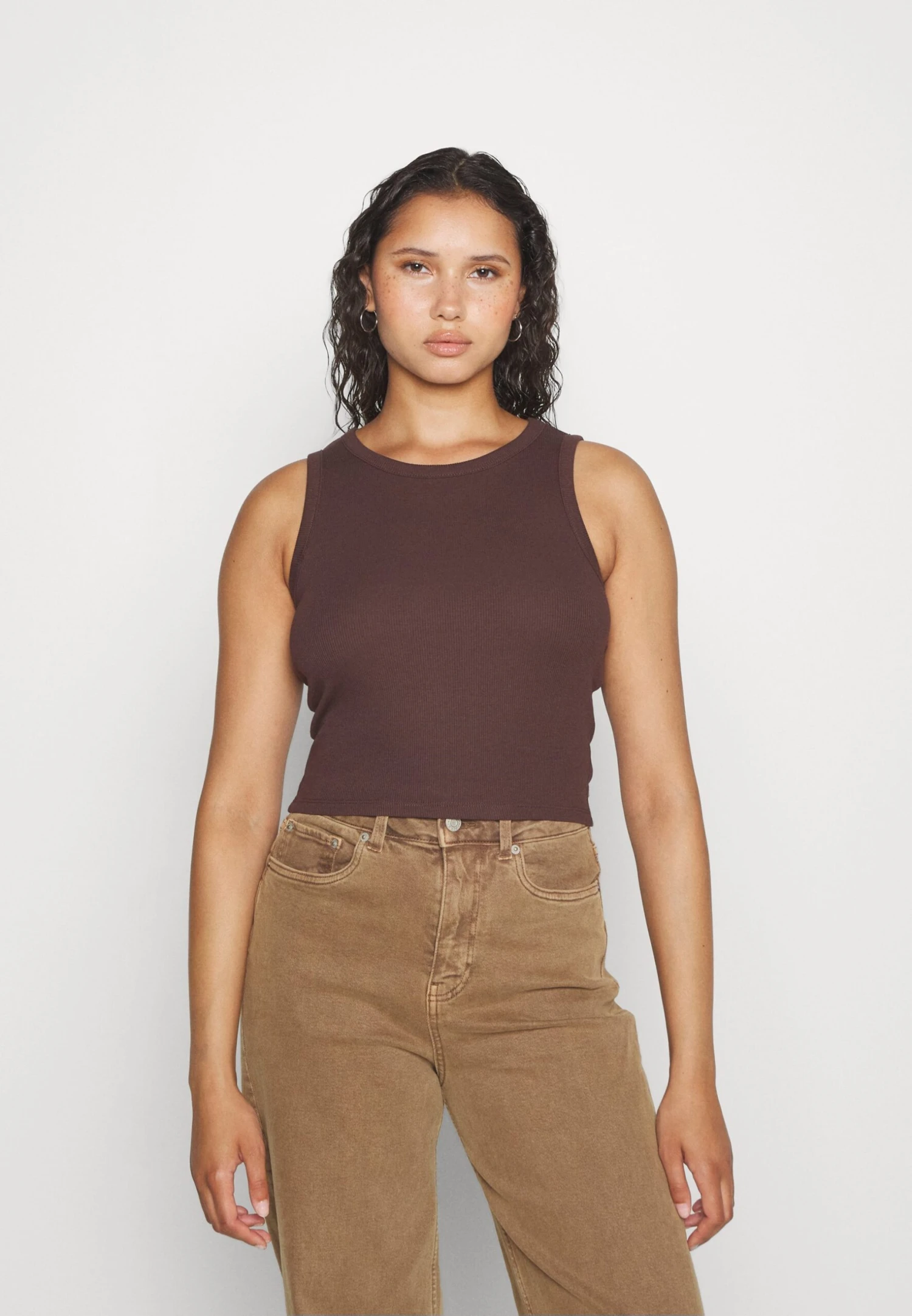Even&Odd 2 Pack - Top - Off-White/Dark Brown 8 Even&Odd 2 Pack - Top - Off-White/Dark Brown - Afbeelding 6