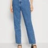 Even&Odd Straight Leg Jeans - Blue Denim -Even&Odd 1312c8ffa2c24bab92438c217400b55d