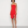Even&Odd Strappy Mini Bodycon Dress- Jerseyjurk - Red 2 Even&Odd Strappy Mini Bodycon Dress- Jerseyjurk - Red -Even&Odd 13f2ec7003b04e32b4b378e3cb66f25c