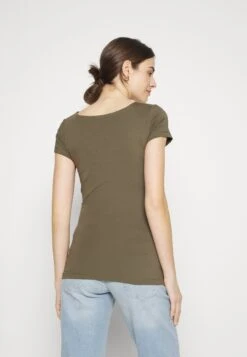 2Pack - T-Shirt Basic - Khaki/Dark Blue 12 2Pack - T-Shirt Basic - Khaki/Dark Blue -Even&Odd 16165a5dcbb04e74a9ae80ec4372615a