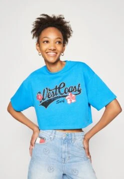 Even&Odd T-Shirt Print - Blue 11 Even&Odd T-Shirt Print - Blue -Even&Odd 1919a4f61cb34759b1b046b4774dec51