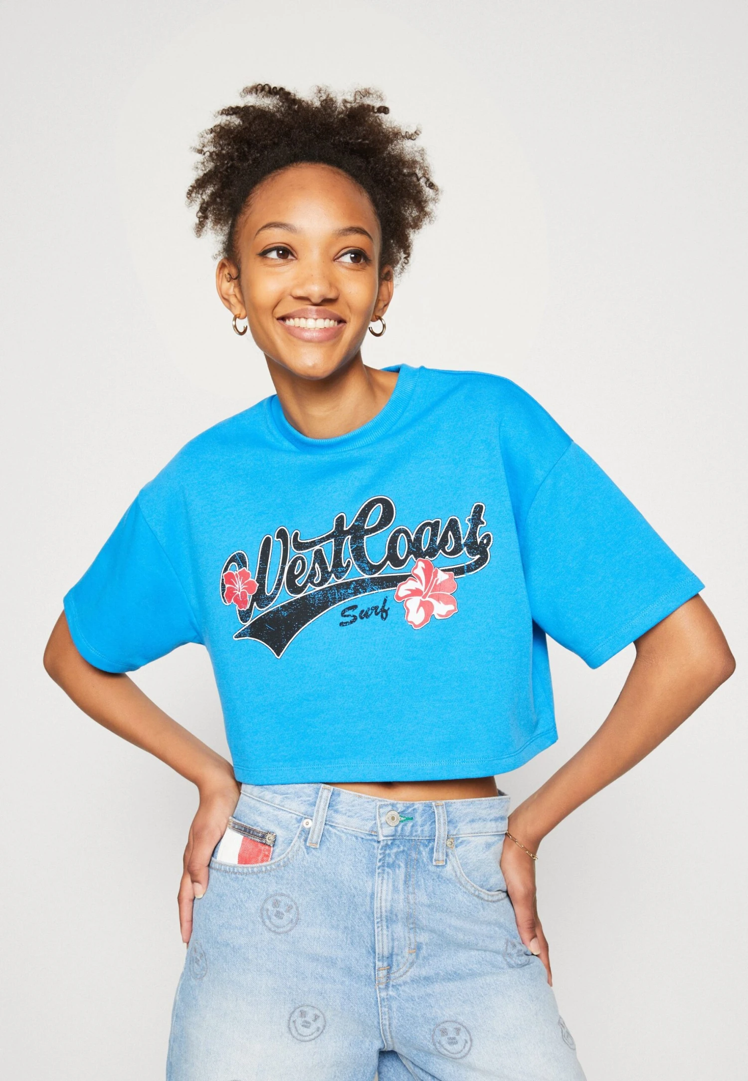 Even&Odd T-Shirt Print - Blue 6 Even&Odd T-Shirt Print - Blue - Afbeelding 4