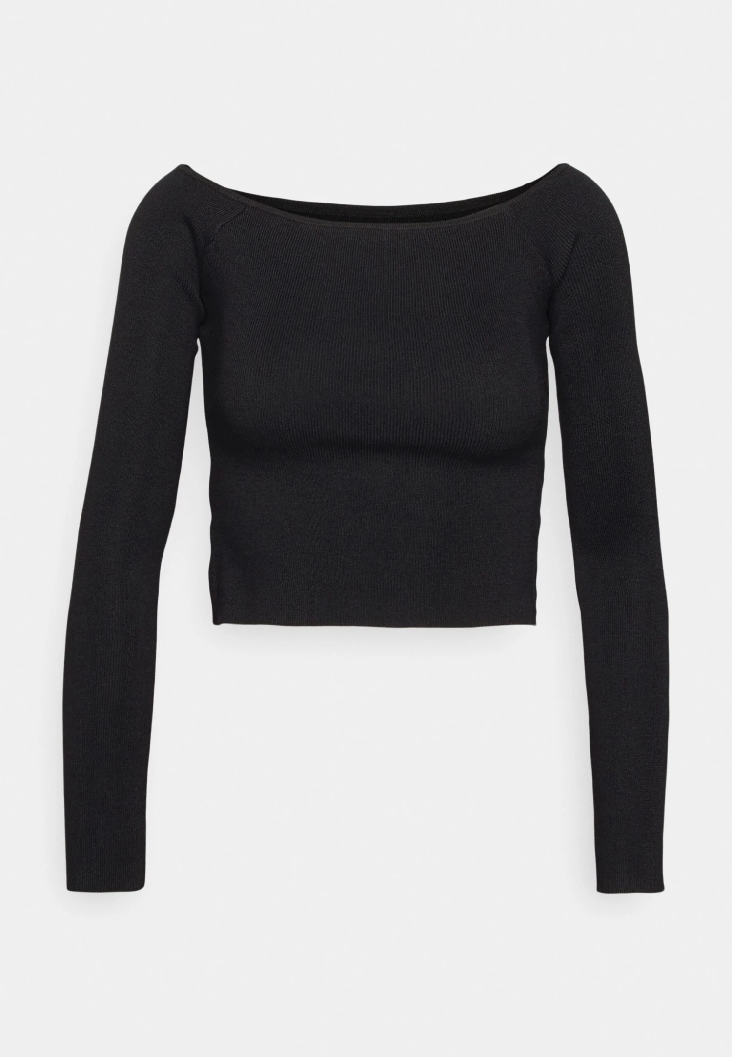Offshoulder Basic- Trui - Black 7 Offshoulder Basic- Trui - Black - Afbeelding 5