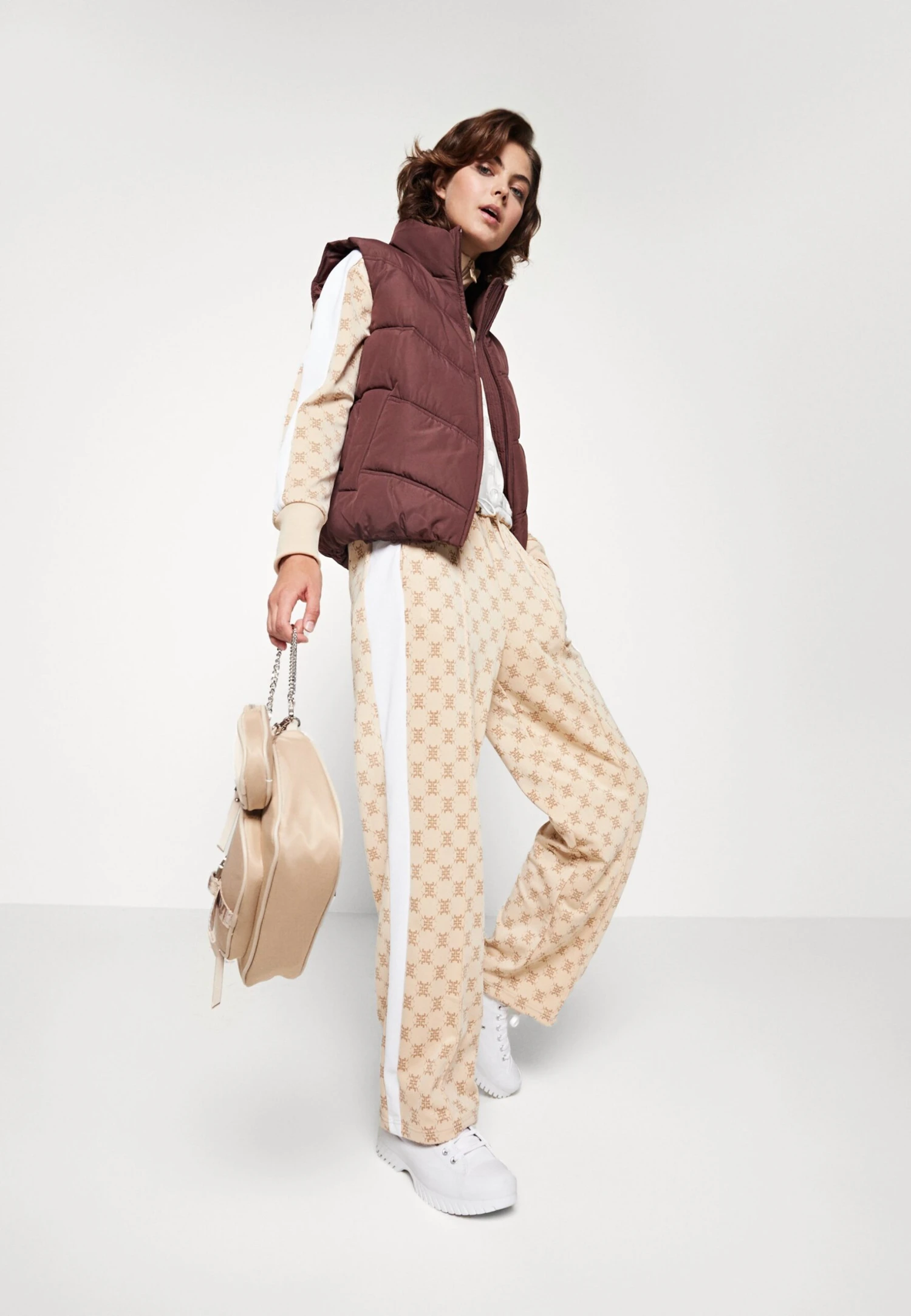 Even&Odd Bodywarmer - Dark Brown 4 Even&Odd Bodywarmer - Dark Brown - Afbeelding 2