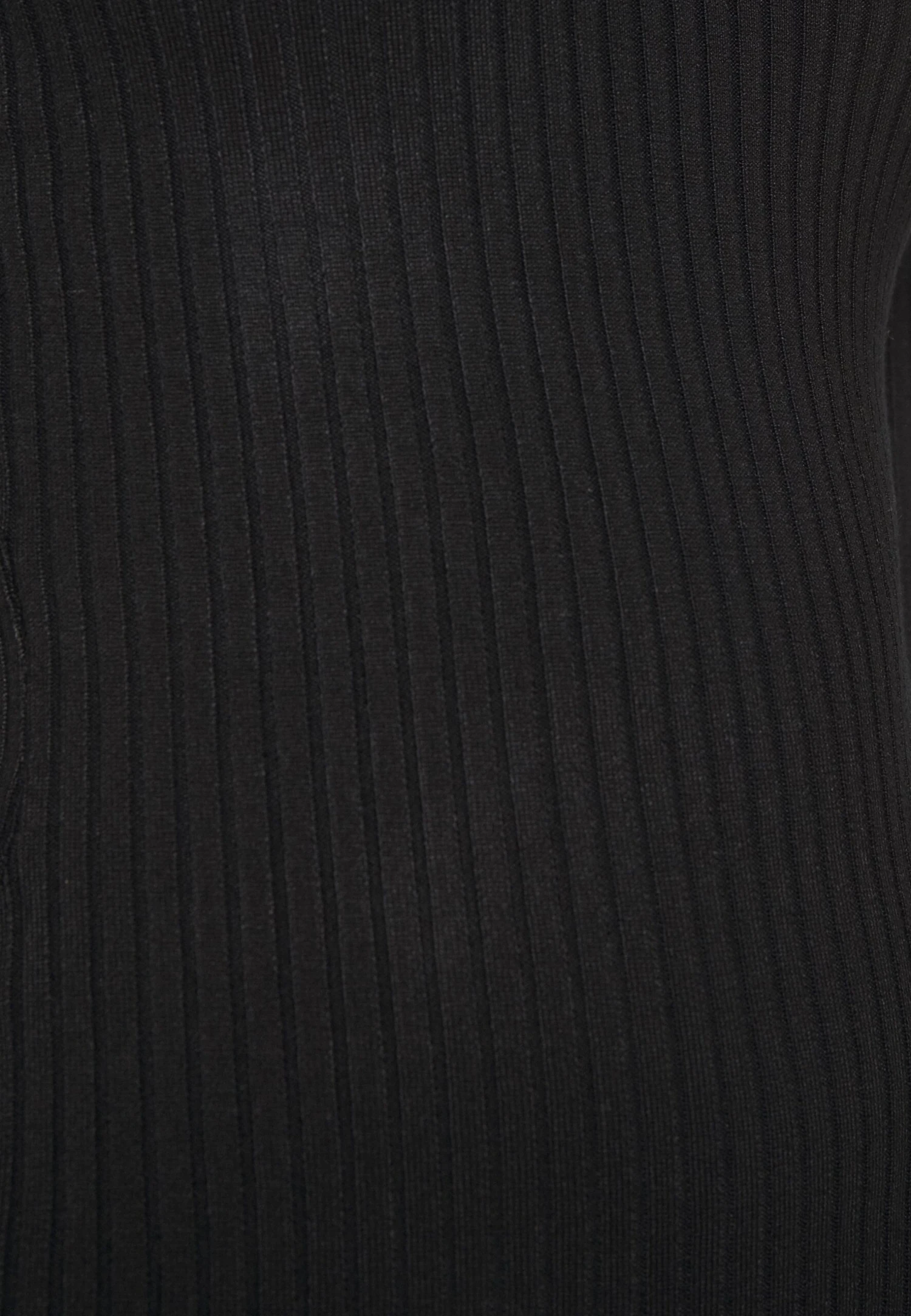 Even&Odd Crew Ausschnitt Ripp Basic Bodycon Mini Strickkleid - Etui-Jurk - Black 8 Even&Odd Crew Ausschnitt Ripp Basic Bodycon Mini Strickkleid - Etui-Jurk - Black - Afbeelding 6