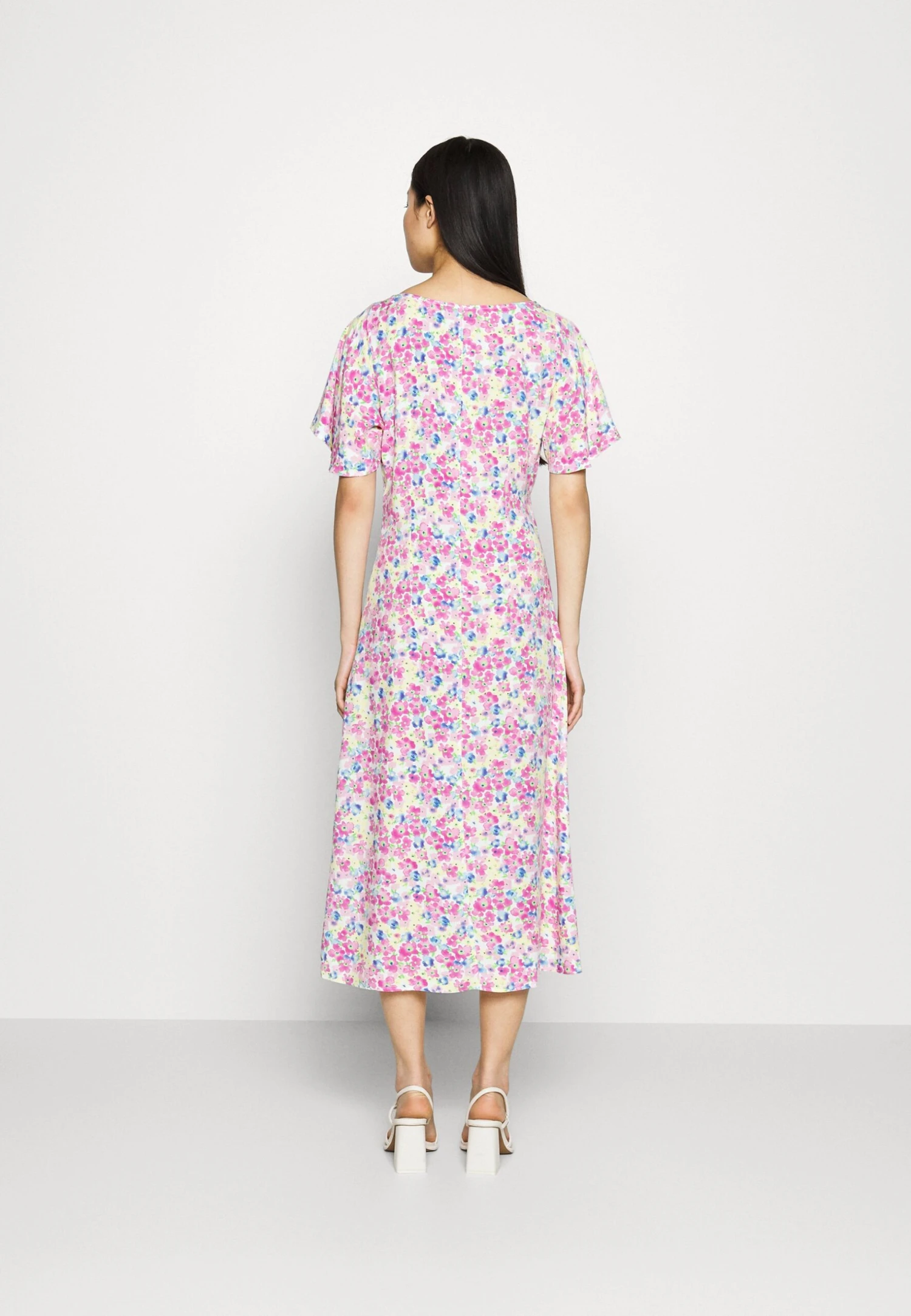 Even&Odd Jurk - Pink/Blue 5 Even&Odd Jurk - Pink/Blue - Afbeelding 3