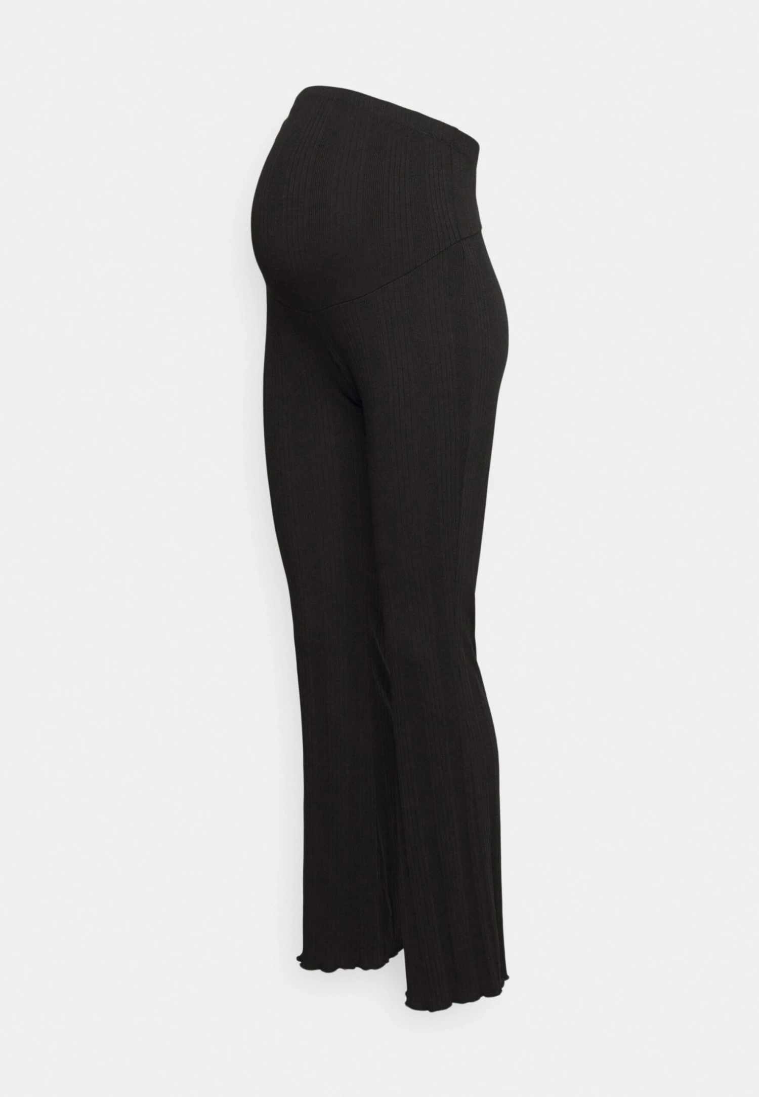 Maternity Flared Trouser- Broek -Black 6 Maternity Flared Trouser- Broek -Black - Afbeelding 4