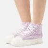 Even&Odd Sneakers Hoog - Lilac 1 Even&Odd Sneakers Hoog - Lilac -Even&Odd 1f1ea243ad9f441889955414c298494e