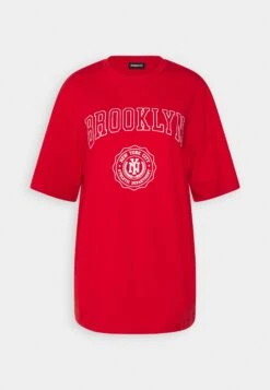 Even&Odd T-Shirt Print - Dark Red 11 Even&Odd T-Shirt Print - Dark Red -Even&Odd 1f6493461b5c4af19bc134f53a59021b