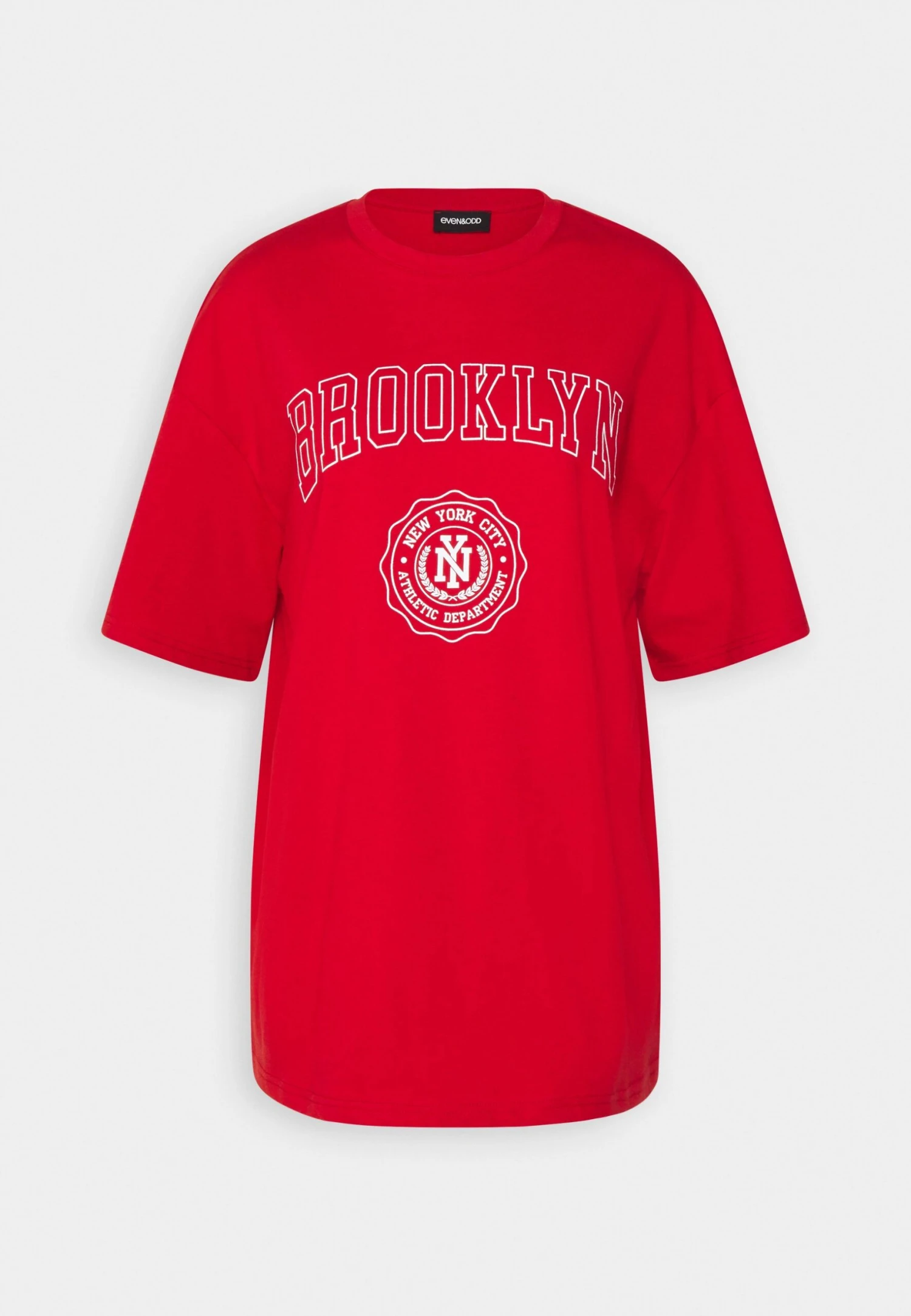 Even&Odd T-Shirt Print - Dark Red 6 Even&Odd T-Shirt Print - Dark Red - Afbeelding 4