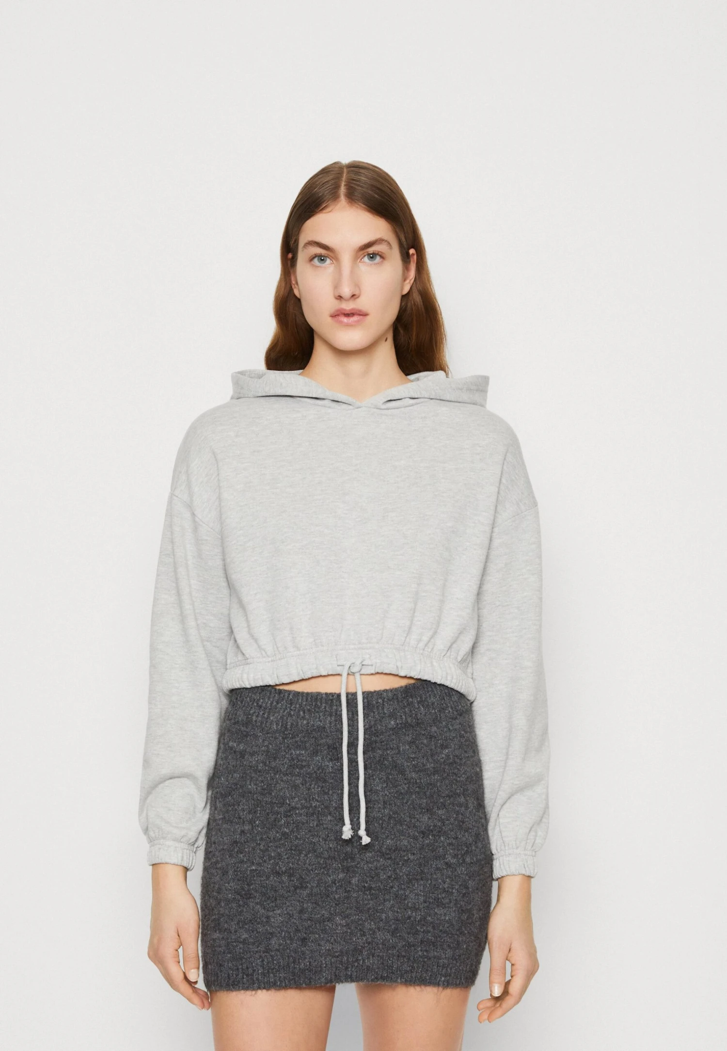 Even&Odd Hoodie - Mottled Light Grey 3 Even&Odd Hoodie - Mottled Light Grey