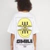 Even&Odd Cut Smile - T-Shirt Print - White 2 Even&Odd Cut Smile - T-Shirt Print - White -Even&Odd 29290b34258e492e873c2ebc04d1950c