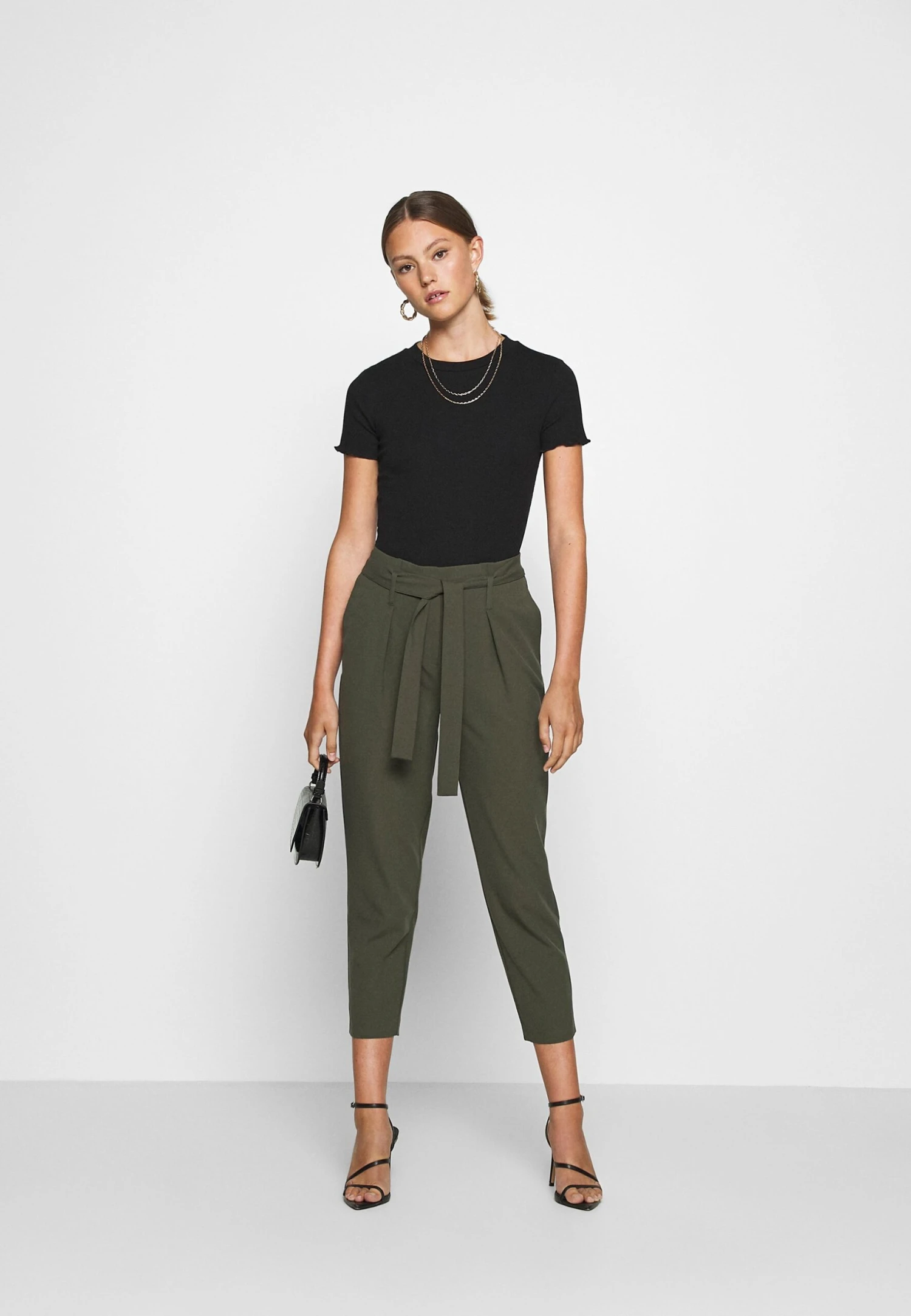 Even&Odd 2 Pack - T-Shirt Basic - Black/White 3 Even&Odd 2 Pack - T-Shirt Basic - Black/White