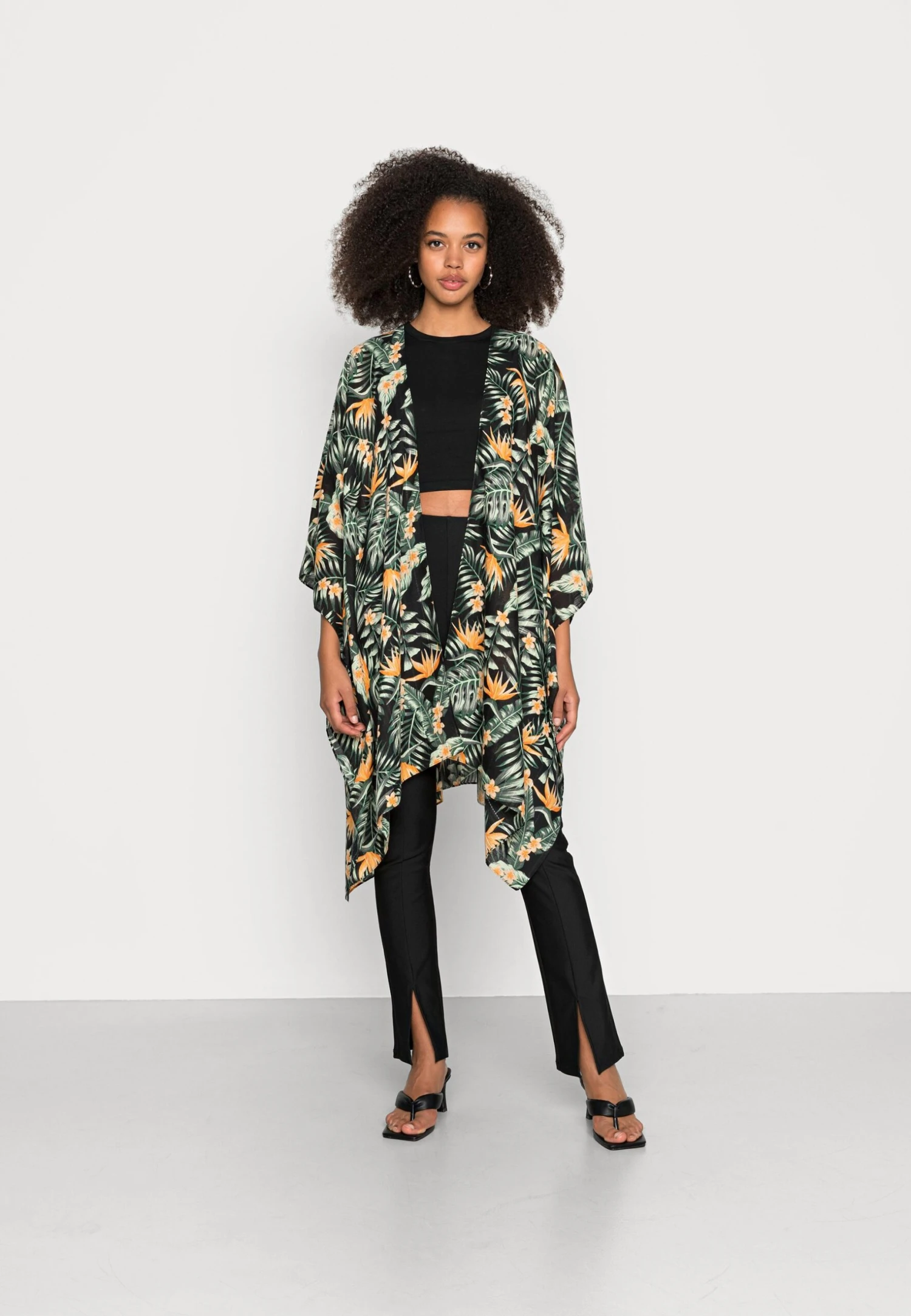 Even&Odd Lichte Jas - Black/Green/Yellow 3 Even&Odd Lichte Jas - Black/Green/Yellow