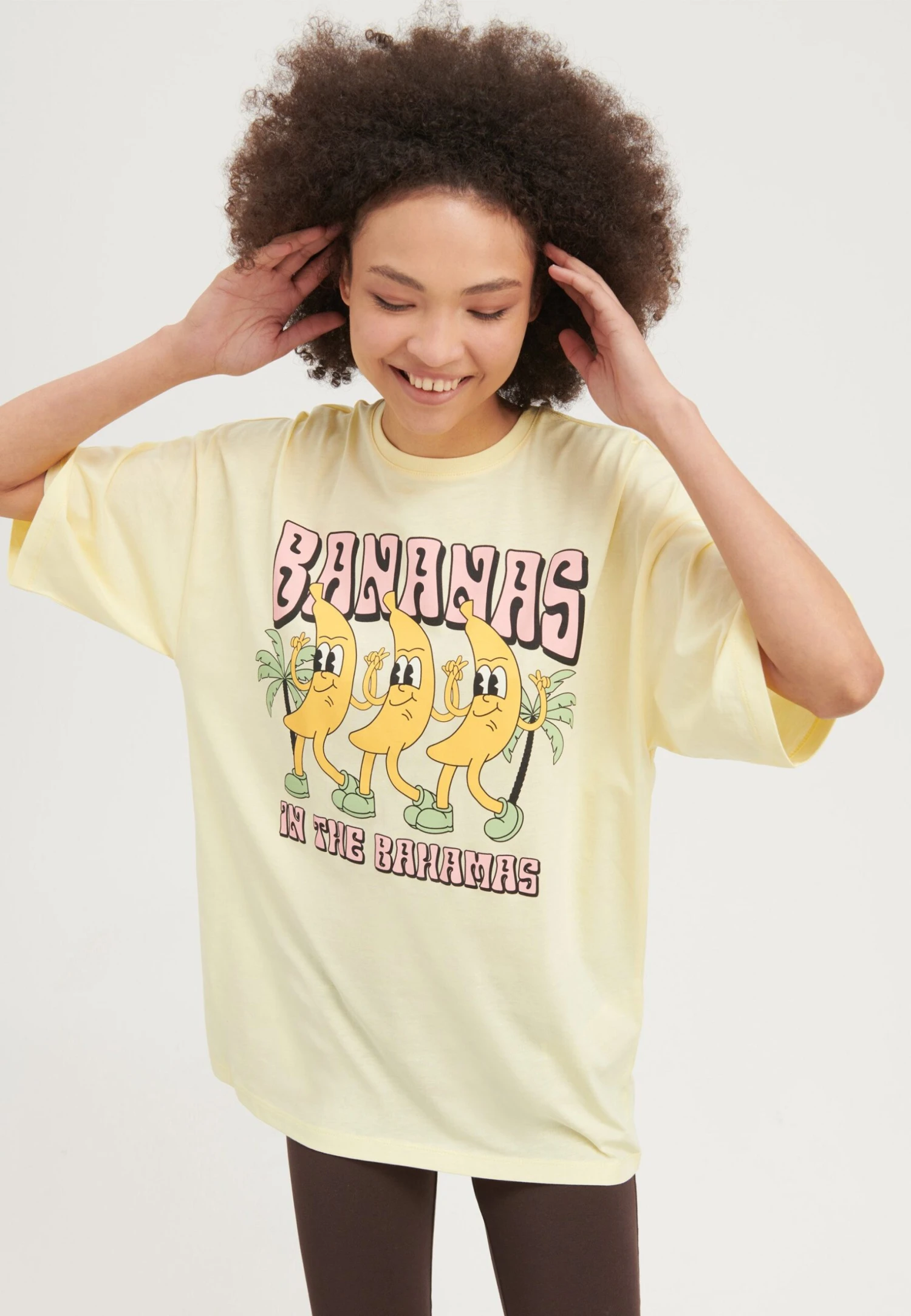 Even&Odd T-Shirt Print - Light Yellow 3 Even&Odd T-Shirt Print - Light Yellow