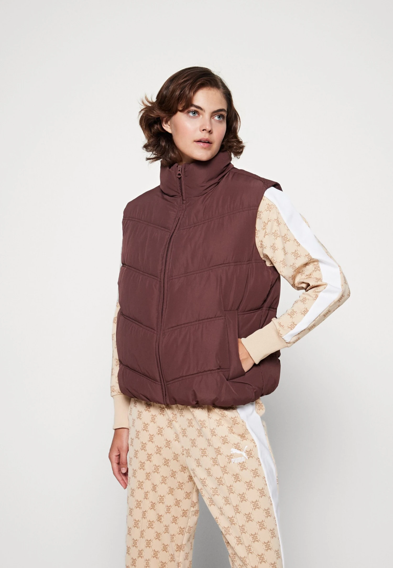 Even&Odd Bodywarmer - Dark Brown 3 Even&Odd Bodywarmer - Dark Brown