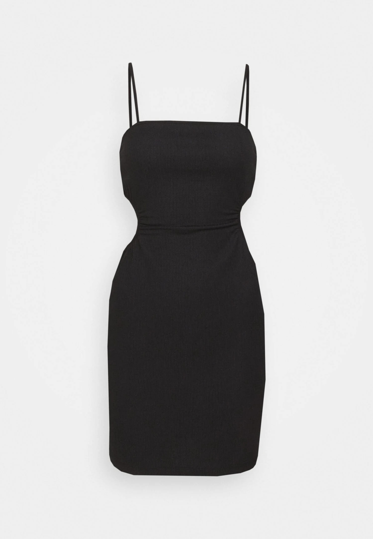 Even&Odd Strappy Open Waist Bodycon Mini Dress (Eo-Ss23-C130-Sp) / 802 - Black - Jerseyjurk - Black 6 Even&Odd Strappy Open Waist Bodycon Mini Dress (Eo-Ss23-C130-Sp) / 802 - Black - Jerseyjurk - Black - Afbeelding 4