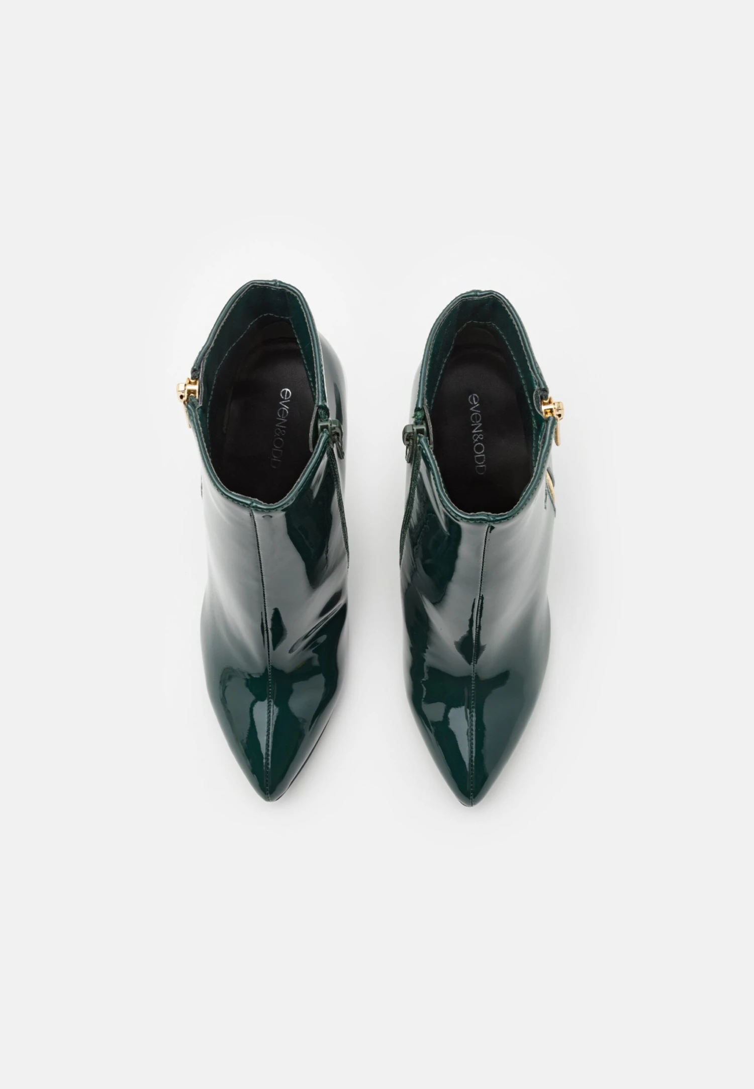 Even&Odd Enkellaarsjes Met Hoge Hak - Green 8 Even&Odd Enkellaarsjes Met Hoge Hak - Green - Afbeelding 6