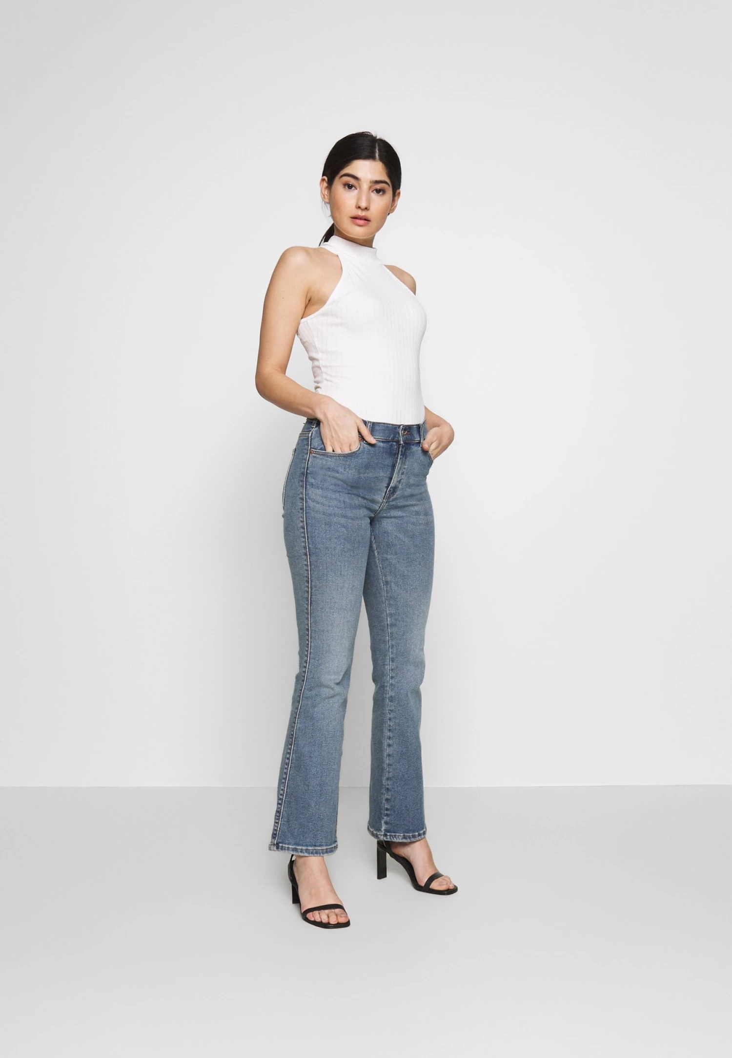 2 Pack - Top - Off White/Black 4 2 Pack - Top - Off White/Black - Afbeelding 2