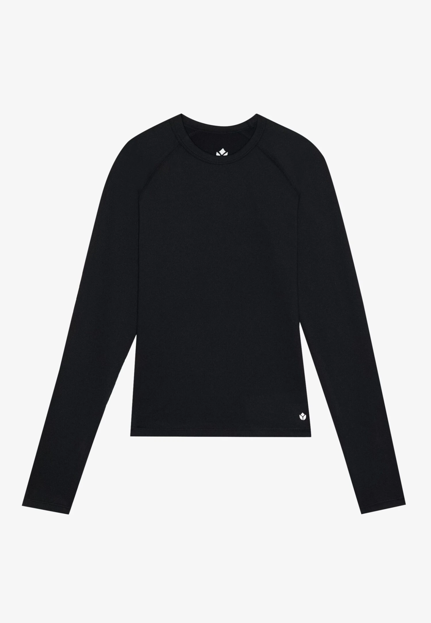 QUICK DRY HIGH NECK LONG SLEEVE TOP WITH THUMB HOLES - Longsleeve - Black 6 QUICK DRY HIGH NECK LONG SLEEVE TOP WITH THUMB HOLES - Longsleeve - Black - Afbeelding 4