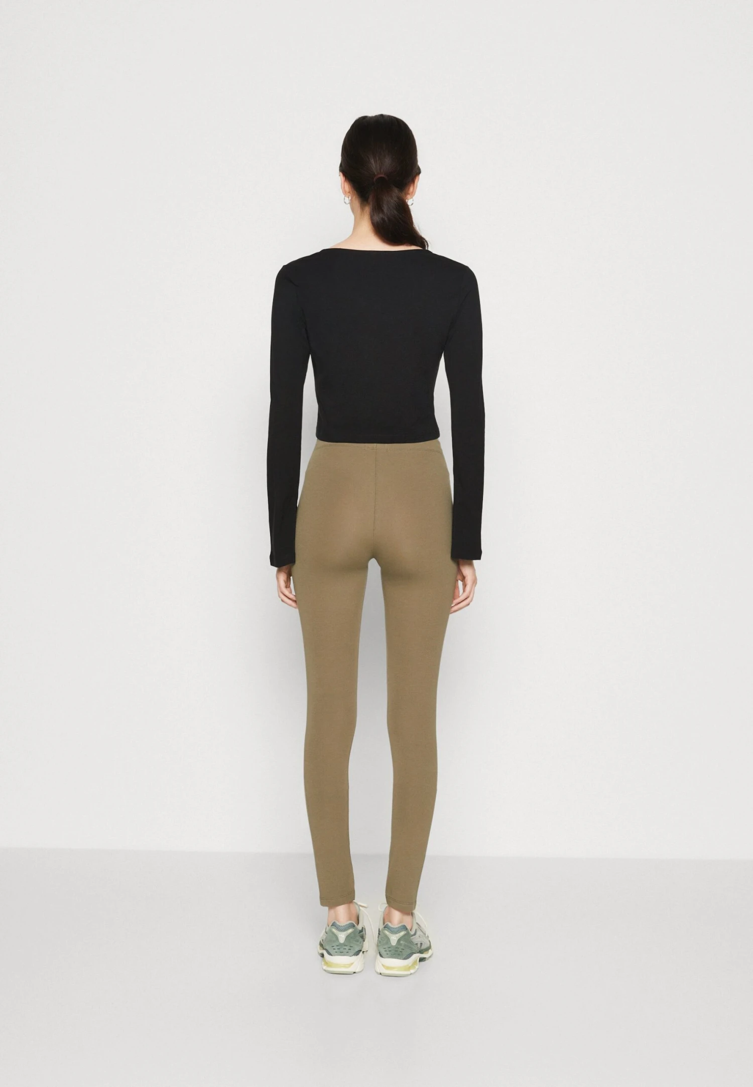 Even&Odd 2 Pack - Legging - Black/Dark Green 5 Even&Odd 2 Pack - Legging - Black/Dark Green - Afbeelding 3