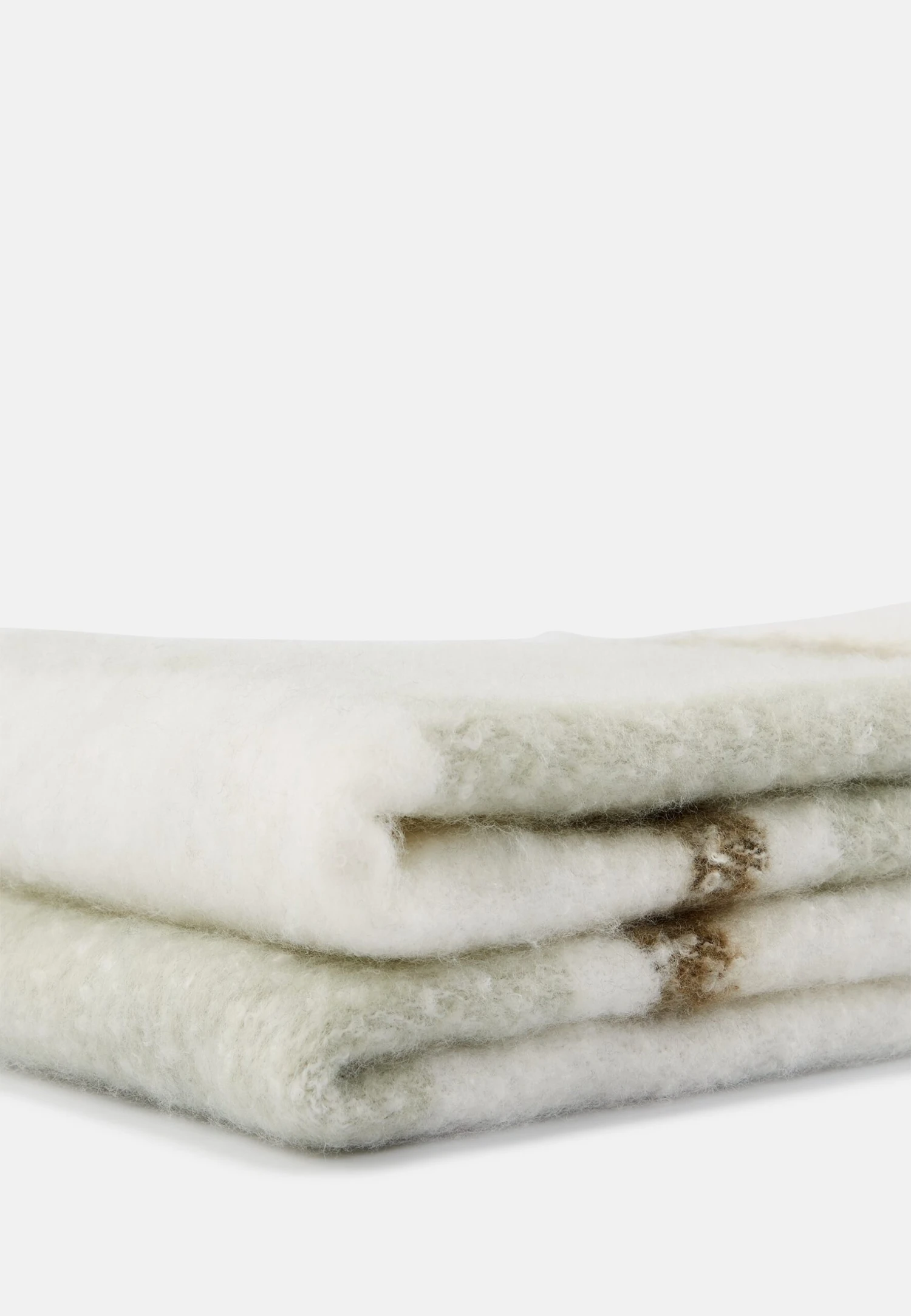 Even&Odd Sjaal - Green/White 9 Even&Odd Sjaal - Green/White - Afbeelding 7