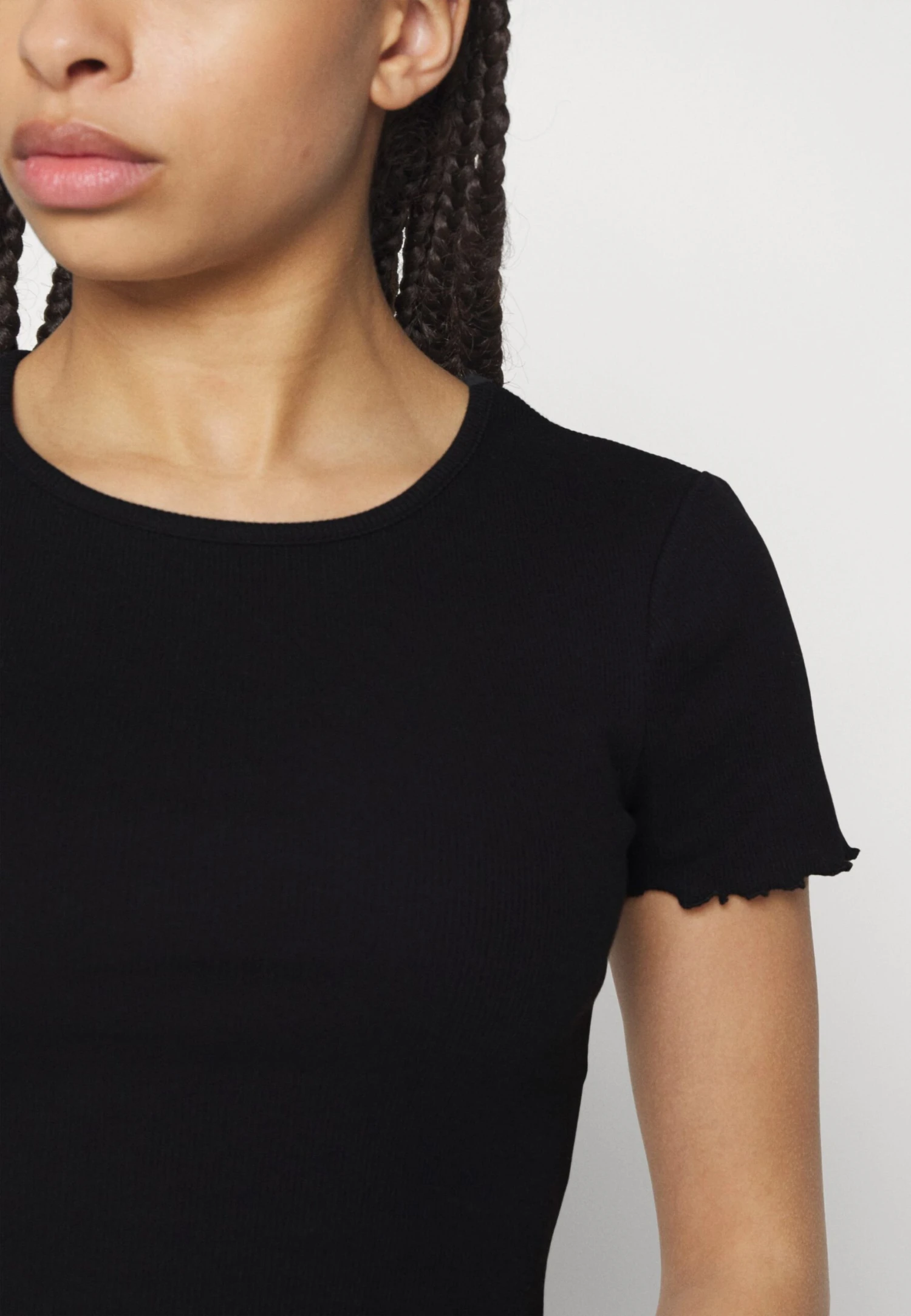 Even&Odd 2 Pack - T-Shirt Basic - Black/Pink 9 Even&Odd 2 Pack - T-Shirt Basic - Black/Pink - Afbeelding 7