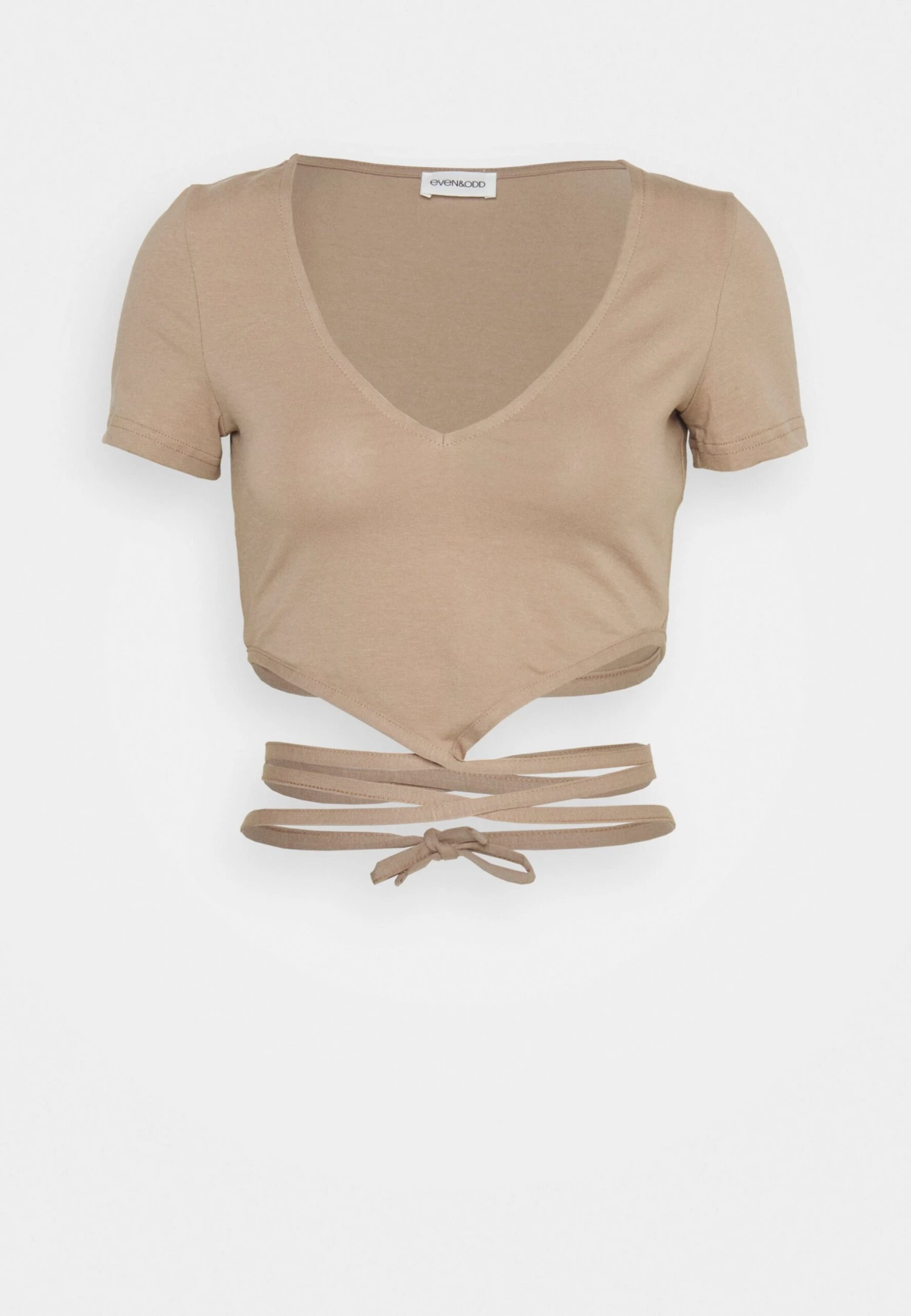 Even&Odd T-Shirt Print - Taupe 10 Even&Odd T-Shirt Print - Taupe - Afbeelding 8