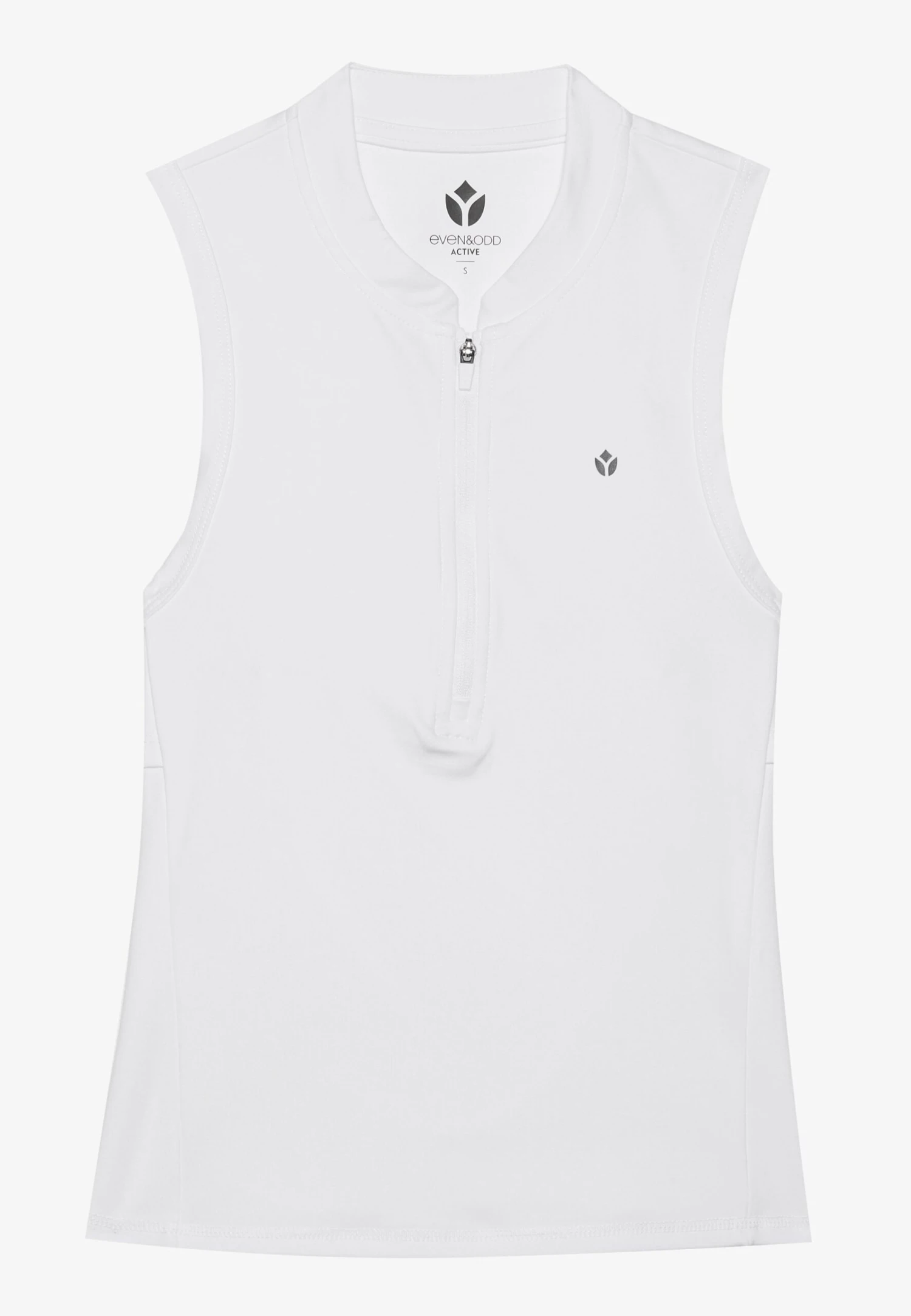 SLEEVELESS TENNIS TOP WITH 1/2 ZIP & BACK CUT OUT - Top - Dark Blue 8 SLEEVELESS TENNIS TOP WITH 1/2 ZIP & BACK CUT OUT - Top - Dark Blue - Afbeelding 6