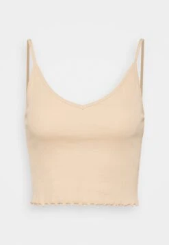 Even&Odd Strappy Lettuce Crop 3 Pack - Top - White/Beige/Brown 11 Even&Odd Strappy Lettuce Crop 3 Pack - Top - White/Beige/Brown -Even&Odd 37fdd9829f0c438a928f3ef89ada2149