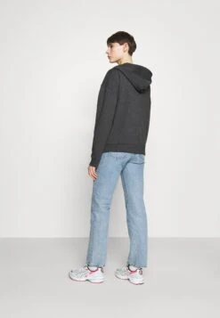 Even&Odd Sweater Met Rits - Mottled Dark Grey 12 Even&Odd Sweater Met Rits - Mottled Dark Grey -Even&Odd 382040c7aefa43d4b32996c32327d3a1