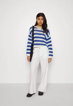 Even&Odd Trui - White/Blue -Even&Odd 3b2b8bf301e8492e8de609d7eeb56e1f