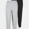 2Pack Regular Fit Joggers - Trainingsbroek - Black/Light Grey 2 2Pack Regular Fit Joggers - Trainingsbroek - Black/Light Grey -Even&Odd 3c40842bb153438cb669c97a710b15af