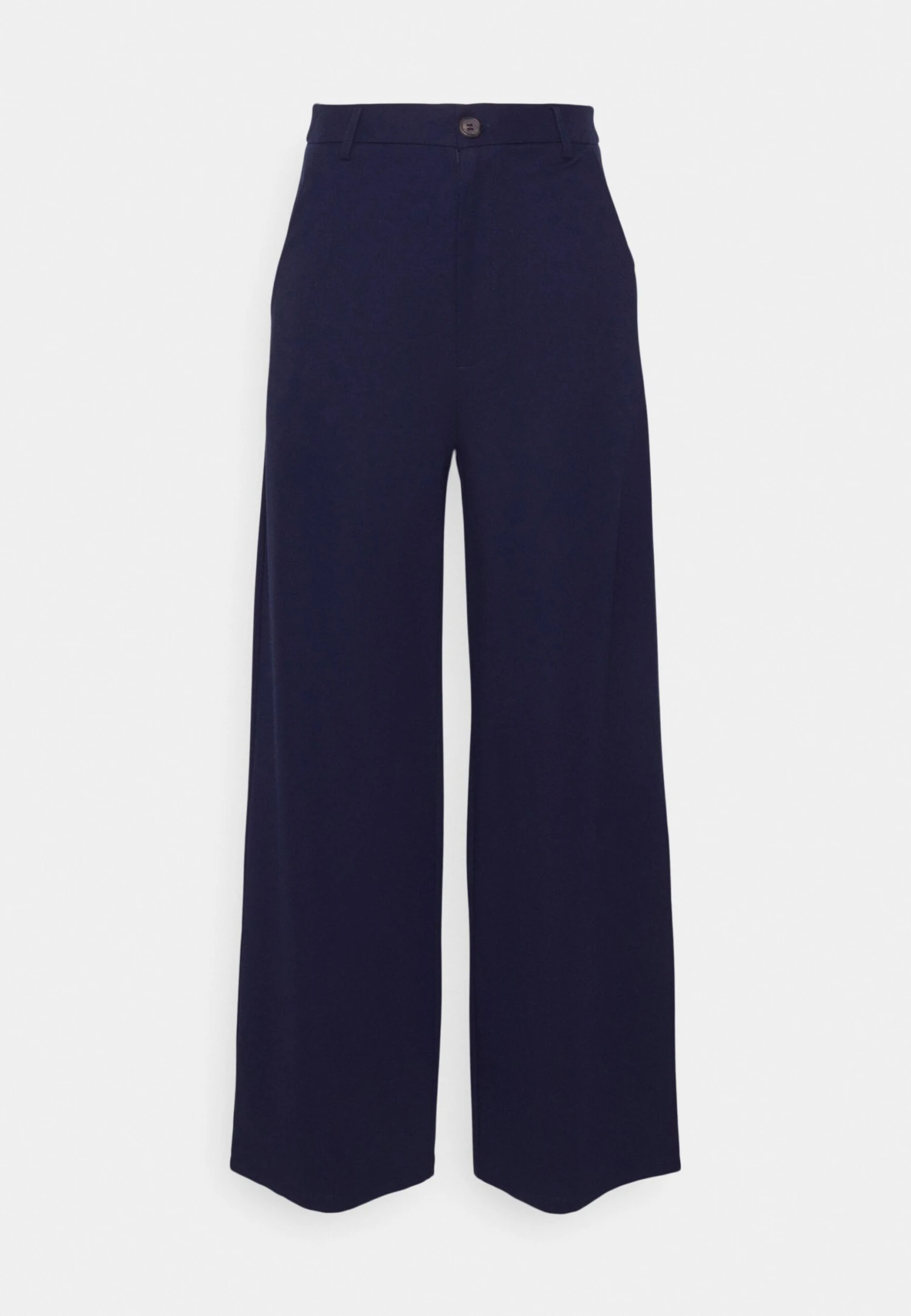 Petite Tailored Wide Leg Trouser - Broek - Dark Blue 6 Petite Tailored Wide Leg Trouser - Broek - Dark Blue - Afbeelding 4