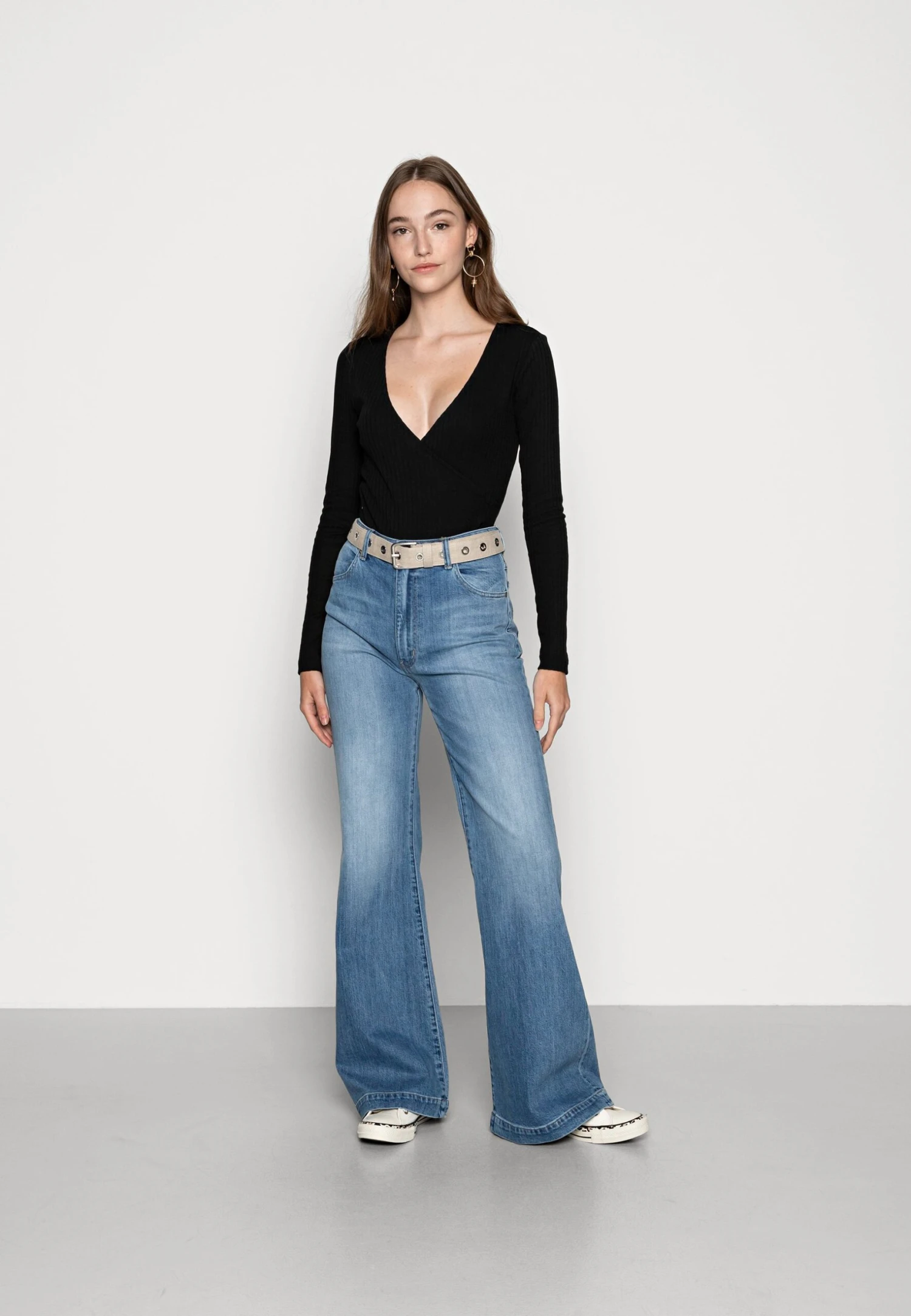 Even&Odd Bodysuit Basic - Longsleeve - Black 4 Even&Odd Bodysuit Basic - Longsleeve - Black - Afbeelding 2