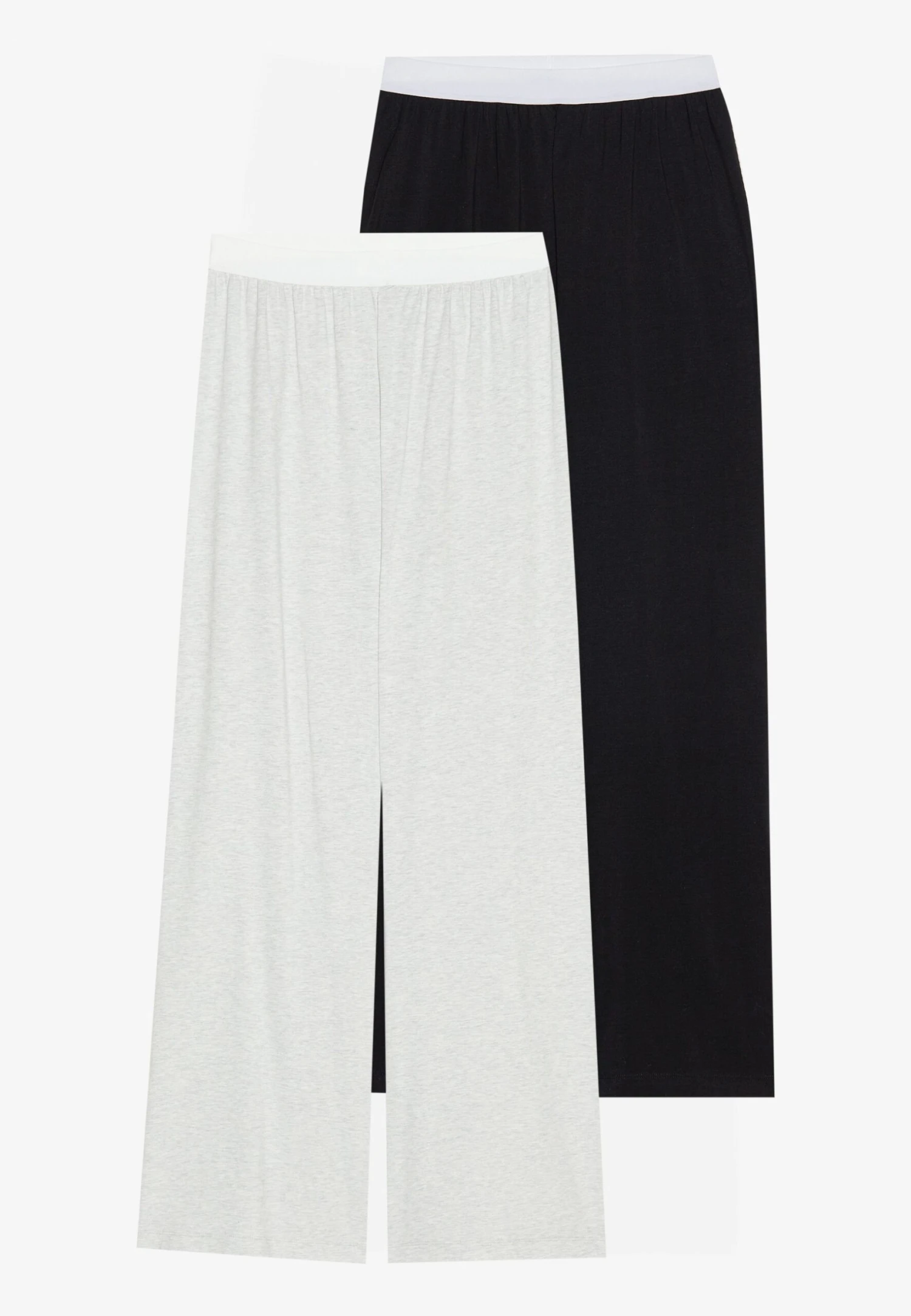 Even&Odd 2 PACK - Pyjamabroek - Black/ Beige 12 Even&Odd 2 PACK - Pyjamabroek - Black/ Beige - Afbeelding 10