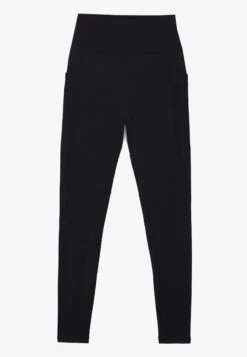 ESSENTIAL FULL LENGTH HIGH RISE LEGGINGS WITH SIDE POCKET - Tights - Black 14 ESSENTIAL FULL LENGTH HIGH RISE LEGGINGS WITH SIDE POCKET - Tights - Black -Even&Odd 41b5137da11d41f597071d8fa33ceae1