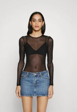 Even&Odd 2In1 - T-Shirt Print - Black/Multi-Coloured -Even&Odd 428672fedea04c18acac1bce83ff64e0